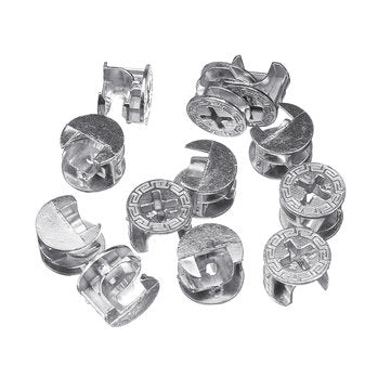 Suleve 125Pcs High Precision Hex Socket Head Cap Screw Bolts and Barrel Nuts Furniture Connecting Sc