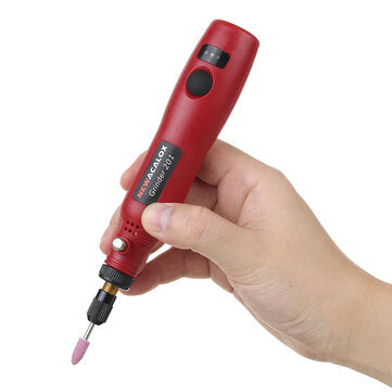 DC 5V 10W Mini Grinding Machine USB Wireless Electric Drill Grinder Set Polishing Drilling Rotary To