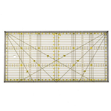 Patchwork Ruler Diy Hand Tool Sewing Gauge Ruler Generous Ruler Quilting