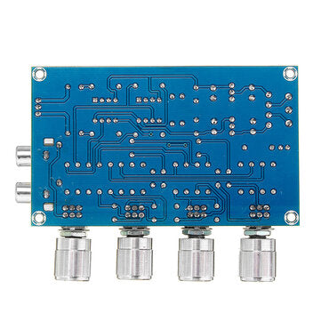 NE5532 C2-001 AC 12-24V Power 4 Channel  Adjustment Amplifier Tuning Board Preamplifier