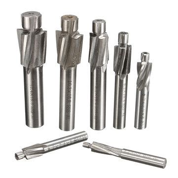 7pcs M3-M12 HSS Countersink Cutter Countersink Drill