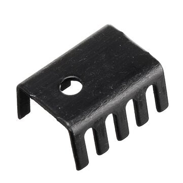 50pcs 7805 Radiator Suitable 20*13*8 Small Heat Sink for TO-220 Packaged Devices