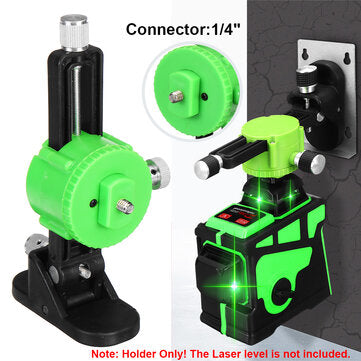 1/4" Laser Level Bracket Universal Magnet Adsorption Suspension Holder Stand