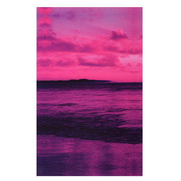 Purple Sea Sunset Modern Frameless HD Canvas Print Home Art Wall Picture Poster Wall Paintings