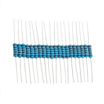 400pcs 2W 1000R Metal Film Resistor Resistance 1% 1k ohm Resistor