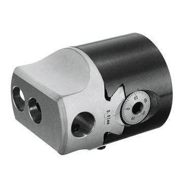 Machifit F1-12 2 Inch Boring Head 50mm Lathe Milling Tool Holder for 12mm Boring Bar