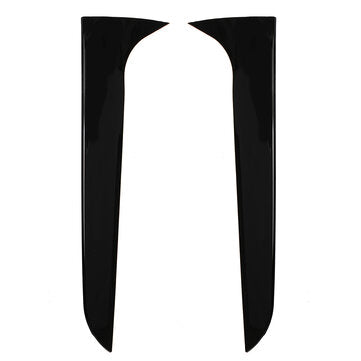2Pcs Car Rear Window Side Spoiler Spoiler Wing Canard Canards Splitter For Audi A4 B8 Allroad Avant