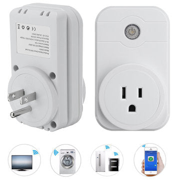 SW1 Wireless WIFI Socket Androind/iOS Phone Remote Control Smart Timer Socket Switch US Plug