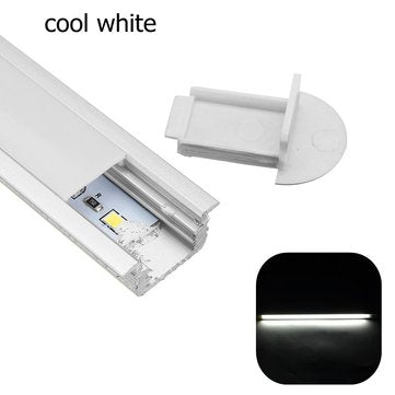 DC12V 50CM 7W Hand Wave Sensor 60LED Cabinet Rigid Strip Light for Bar Kitche... (COLOR.: COOLWHITE)