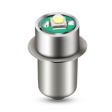 P13.5S LED Flashlight Replacement Bulb 3W Spot Torch Work Light Lamp DC 3V-24V White (VOLTAGE: 18V)