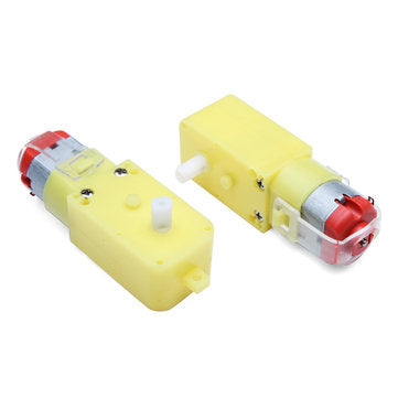 5PCS Mini Electronic Tracking Robot Car DIY Kit With Reduction Motor