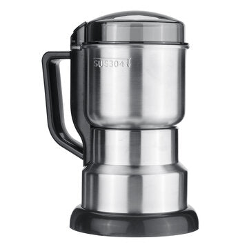 Electric Coffee Grinder Stainless Grain Food Bean Grinding Powder Crusher 400W