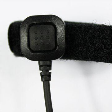 Adjustable Throat Mic Earphone Microphone Suitable for VX-7R Yaesu VX-6R VX170R Walkie-talkie Throat