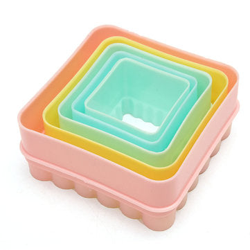 Plastic DIY Cookie Cutter Baking Biscuit Fondant Cake Sugarcraft Decorating Mold