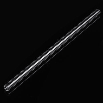 10Pcs 200x7x1mm Length 200mm OD 7mm 1mm Thick Wall Borosilicate Glass Blowing Tube Lab Factory Schoo