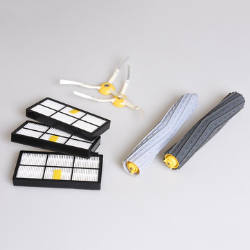 1 Set Extractor Brush 3pcs Hepa Filter 2pcs Side Brush for iRobot Roomba 880 980 Vacuum Cleaner Rob