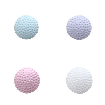 Rubber Door Knob Mute Self Adhesive Elastic Stickers Crash Buffer Wall Prot... (COLOR.: RANDOMCOLOR)