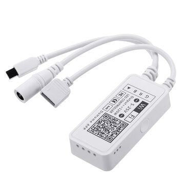 Smart bluetooth Music LED Controller Work with Apple Homekit Amazon Alexa for RGB Strip Light DC5-25