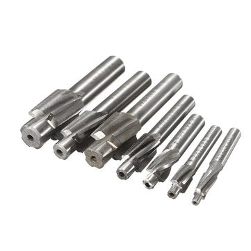 7pcs M3-M12 HSS Countersink Cutter Countersink Drill