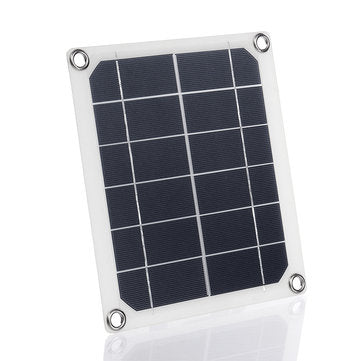 5W 12 to 18V Solar Panels DC Double USB Interface Charging Solar Panel Camping Traveling RV