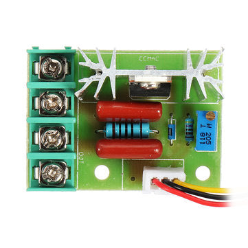 10pcs 2000W Thyristor Governor Motor 220V Regulating Dimming Thermostat Module External Potentiomete