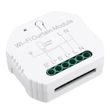 MoesHouse MS-108 WiFi Mini Smart Curtain Switch Module Roller Blinds Shutter Motor Smart Life Tuya A