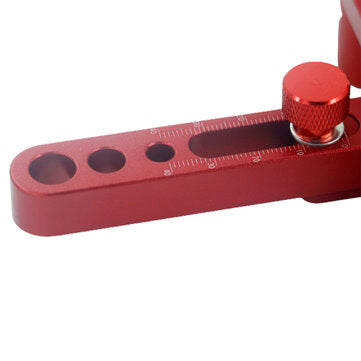 Woodworking Three-In-One Hole Punch Locator Hole Opener Round Dowel Locator Vertical Drill Woodworki