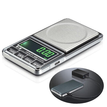 Bang good 1000g 0.1g USB Digital Pocket Charging Scale Jewelry Scale Balance Weighing Scale g/oz/ozt