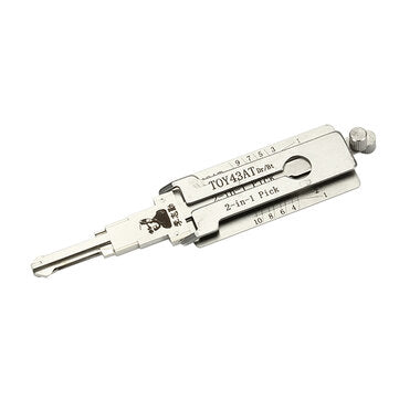 DANIU TOY43AT 2 in 1 Car Door Lock Pick Decoder Unlock Tools Locksmith Tools