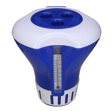 Pool Floating Chemical Dispenser High Quality Durable With Thermometer for Swimming Pool Cheaning To