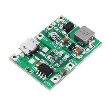 10pcs 3.7V 9V 5V 2A Adjustable Step Up 18650 Lithium Battery Charging Discharge Integrated Module