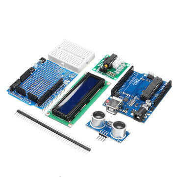 Basic Experimental Starter Kits With UNO R3 DC Motor LCD1602 Display With Plastic Box Package