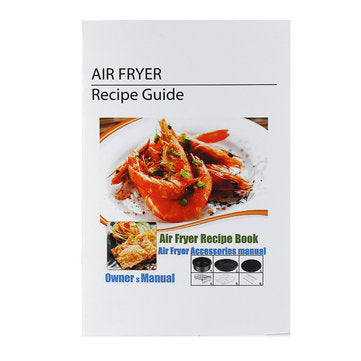 8Pcs 8 Inch Air Fryer Accessories Set Chips Dish Baking Pizza Pan Kitchen Toolss 5.2~5.8QT