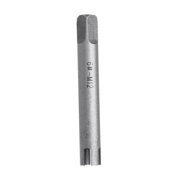 Drillpro 6pcs M4-M12 Damaged Screw Extractor Alloy Screw Bolt Remover