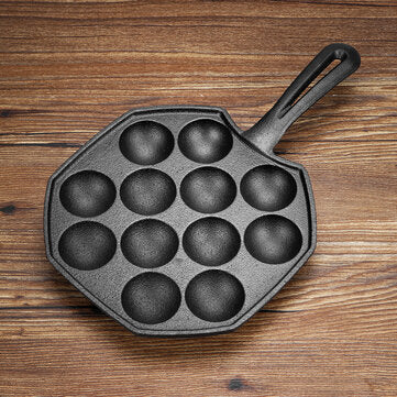 Takoyaki Grill Pan Nonstick Cooking Plate Pancake Puffs Octopus Ball Maker Mold