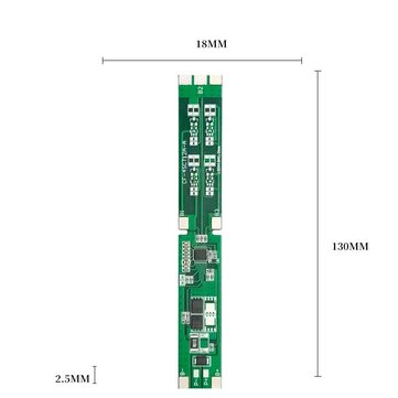 4S 16.8V 6A Same Port Lithium Battery Protection Board Fascia Cavity LED Device 18650 Battery Protec