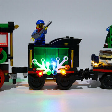 YEABRICKS DIY LED Lighting Light Kit for Lego 10254 Christmas Holiday Car Building Blocks Lighting A