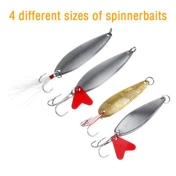 Fishing Accessories Kit Fishing Tackle Set +Tackle Box Pliers Jig Hooks Tools Kit