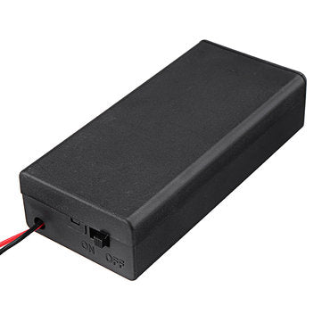 10pcs 18650 Battery Box Rechargeable Battery Holder Board with Switch for 2x18650 Batteries DIY kit