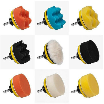 31pcs 3 Inch Polishing Disc Sponge Polishing Pad Wheel Buffing Pad