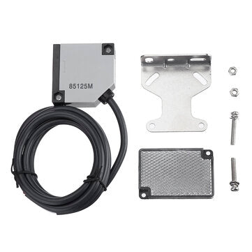 E3JK-R4M2 Retro-Reflective Dark-ON Pre-Wired Type Photoelectric Sensor Switch with E39-R1 Reflector