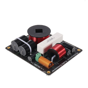 Woofer Tweeter Professional Speaker Divider 2-way Crossover 500W 2600Hz for 8Inch 10Inch 12Inch Spea