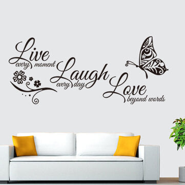 DIY Wall Sticker PVC Vinyl Wall Paper Home Living Room Bedroom Office Wall Decals Decor