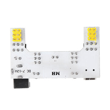 MB102 2 Channel 3.3V 5V Breadboard Power Supply Module White Breadboard Dedicated Power Module MB-10