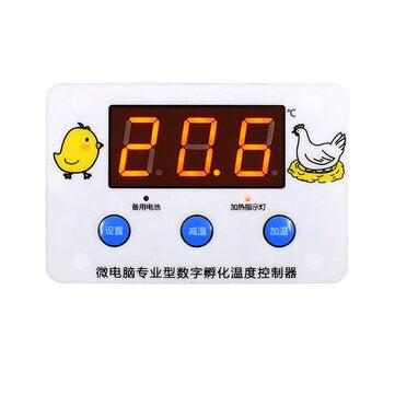 XH-W1320 DC 12/24V Professional Digital Display Incubation Thermostat Egg Hatching Temperature Contr