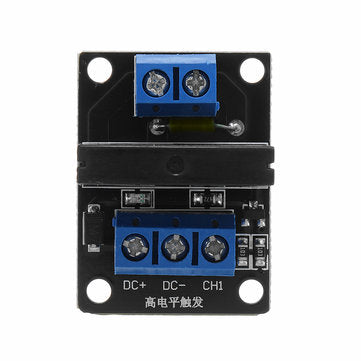 5pcs 1 Channel DC 12V  Relay Module Solid State High Level Trigger 240V2A Geekcreit for Arduino - pr