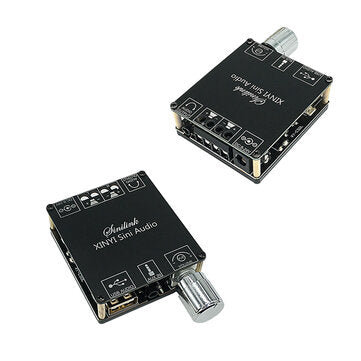 C50L 2x50W AUX + bluetooth 5.0 HIFI Digital Power Stereo Amplifier Board AMP Amplificador Home Theat