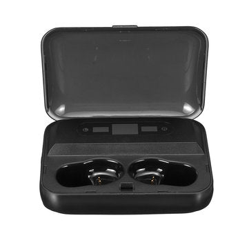 TWS Wireless bluetooth 5.0 Earphone Dual LED Power Display 1300mAh Type-C Charge IPX7 Waterproof Hea