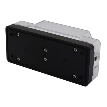75A Circuit Fuse Block With Negative Bus 6 Way Fuse Box Ground Negative for Bus Car Boat Marine Auto