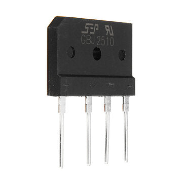 10Pcs 25A 1000V Diode Rectifier Bridge GBJ2510 Power Electronic Components For DIY Projects